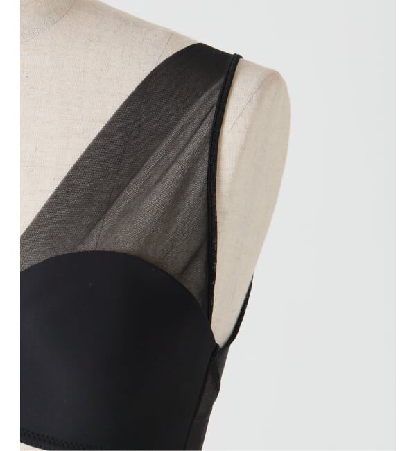 NOBLE「NICENICE MOMENT/ナイスナイスモーメント MESH FINE STRAP BRA」|インナー|