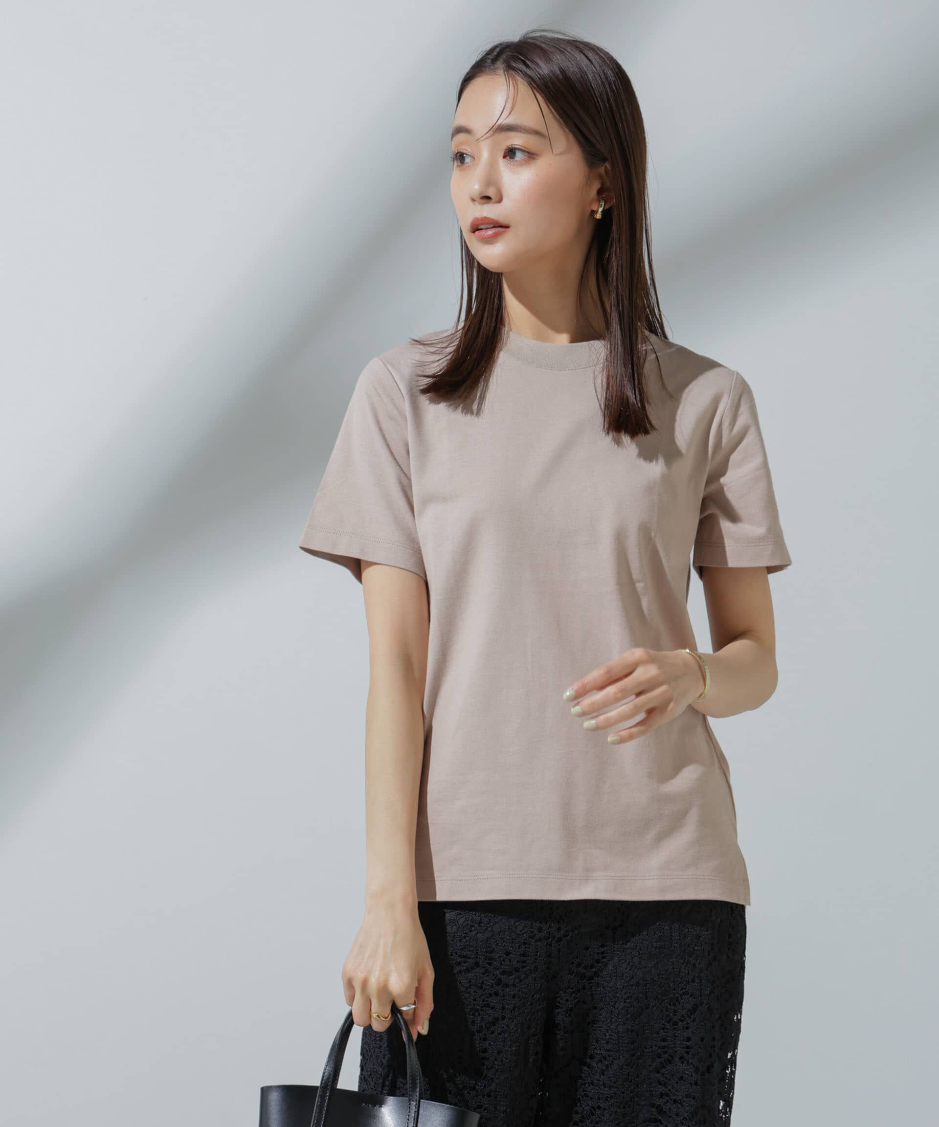 NANO universe「Anti Soaked(R) 汗染み防止 クルーネックTシャツ」|Tシャツ・カットソー|