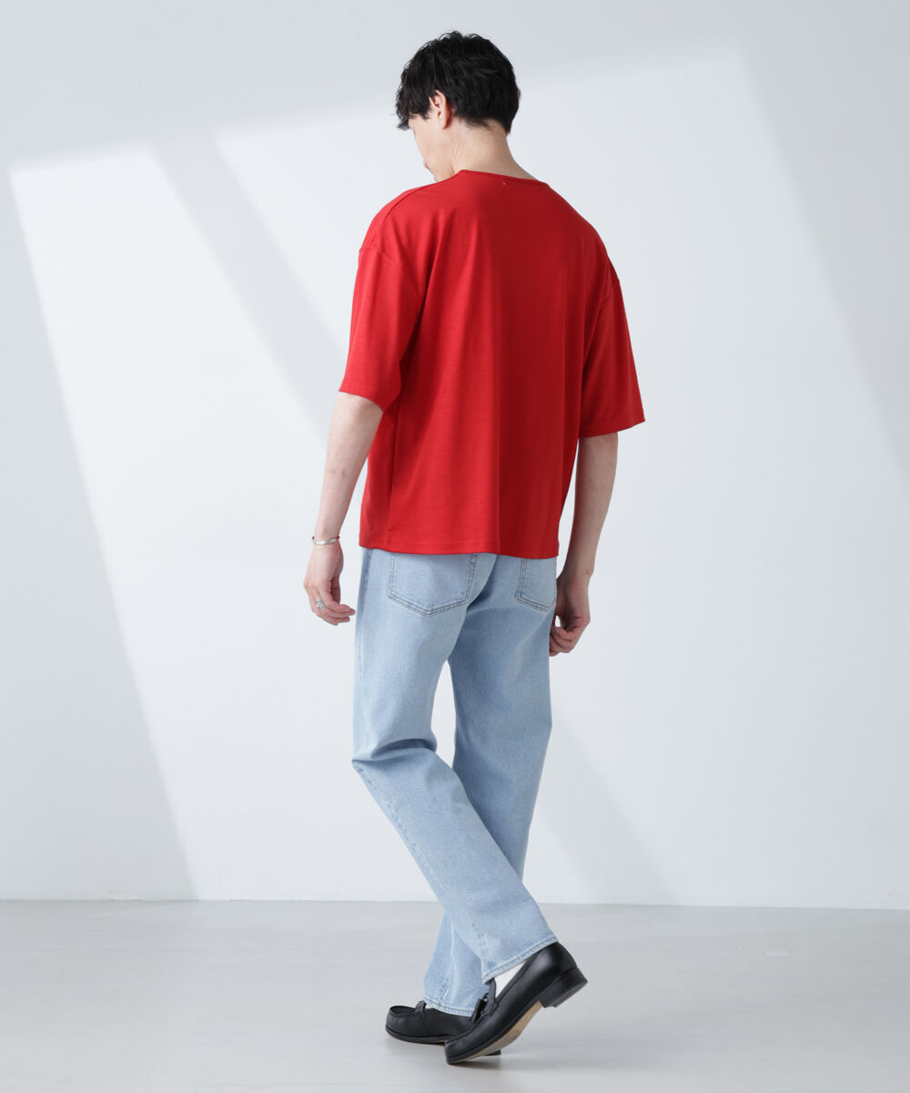 nano･universe「「ALL-DAYS COMFORT 100% WOOL」 エレガンスTEE」|Tシャツ・カットソー|