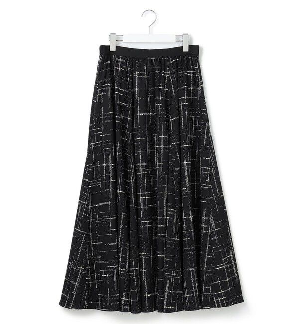 23区「【洗える】モノクロトーンプリント スカート」|スカート|