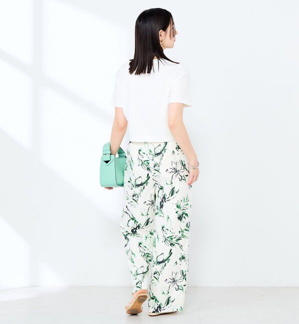 NOLLEY'S sophi「《撥水/汗染み軽減》ショート丈Tシャツ」|Tシャツ・カットソー|