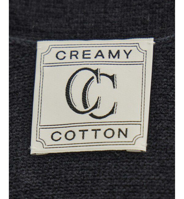 SALON adam et rope'「Vネックカーディガン-CreamyCotton /クリーミーコットン-」|カーディガン|