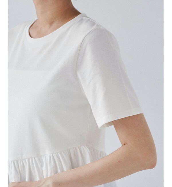 VIS「ペプラムドッキングプルオーバー」|Tシャツ・カットソー|