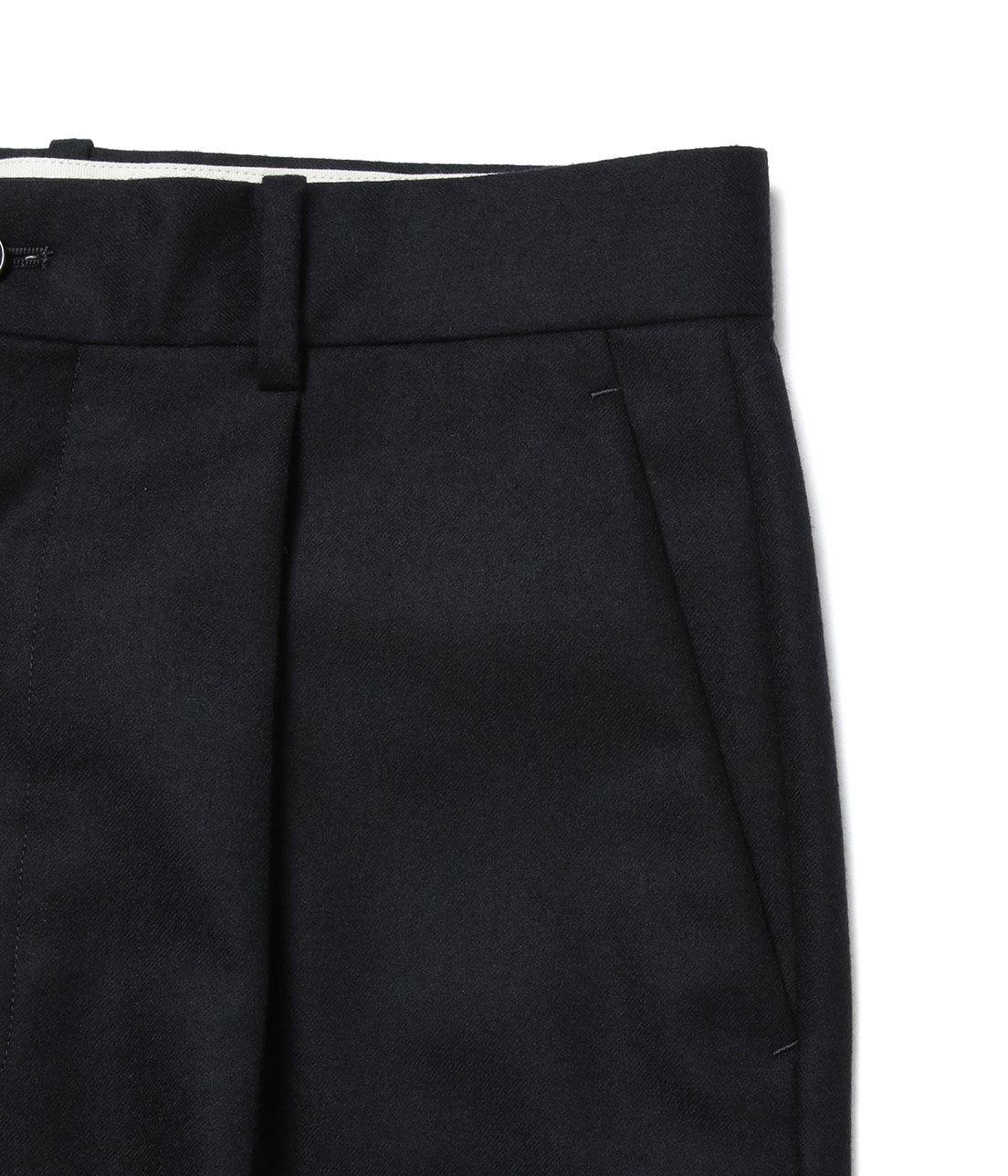 ADAM ET ROPE'「【Scye Clothing】EX Flannel Trousers」|スラックス|
