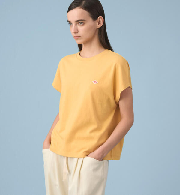 DANTON「DANTON | コットン天竺 ドルマンショートスリーブTシャツ SOLID WOMEN」|Tシャツ・カットソー|