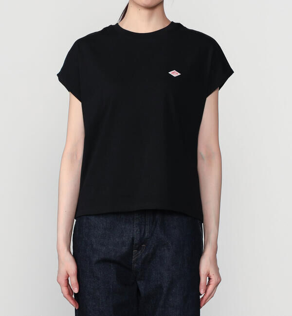 DANTON「DANTON | コットン天竺 ドルマンショートスリーブTシャツ SOLID WOMEN」|Tシャツ・カットソー|