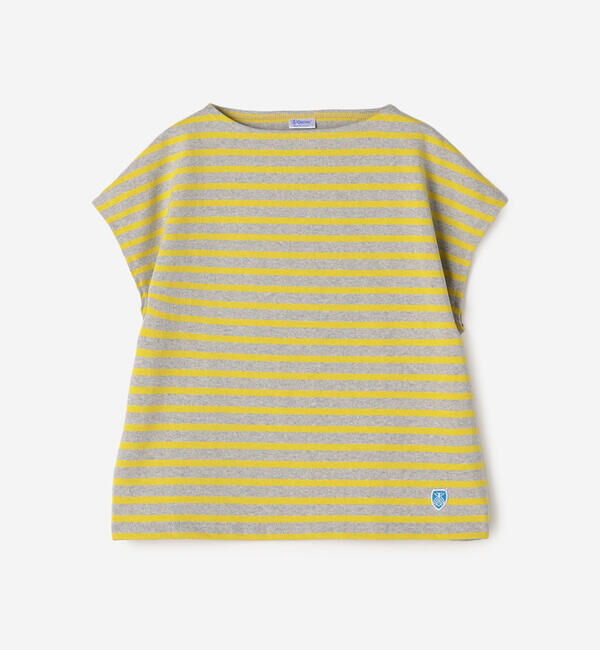 ORCIVAL「ORCIVAL | コットンロード ボートネック フレンチスリーブバスクシャツ WOMEN」|Tシャツ・カットソー|