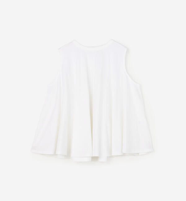 ORCIVAL「ORCIVAL | オープンエンド ノースリーブブラウス WOMEN」|Tシャツ・カットソー|WHITE