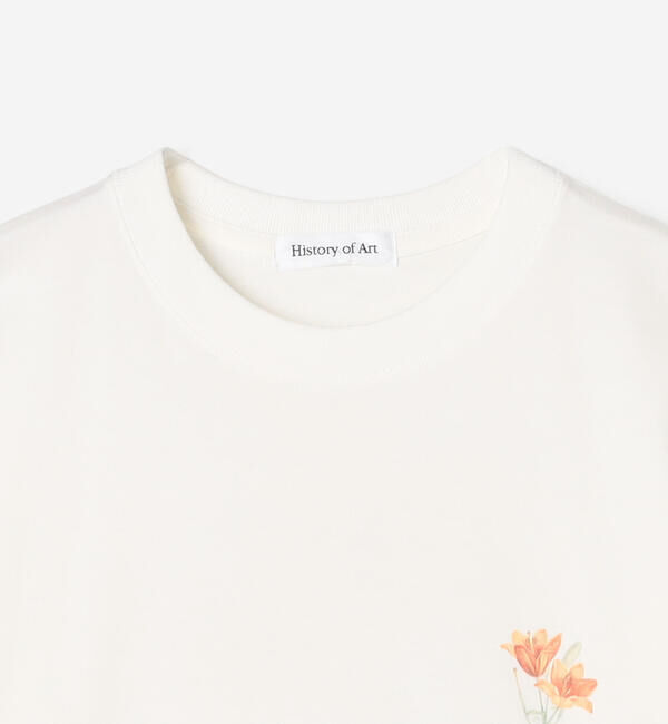  「History of Art | プリントTシャツ FLOWER WOMEN」|Tシャツ・カットソー|