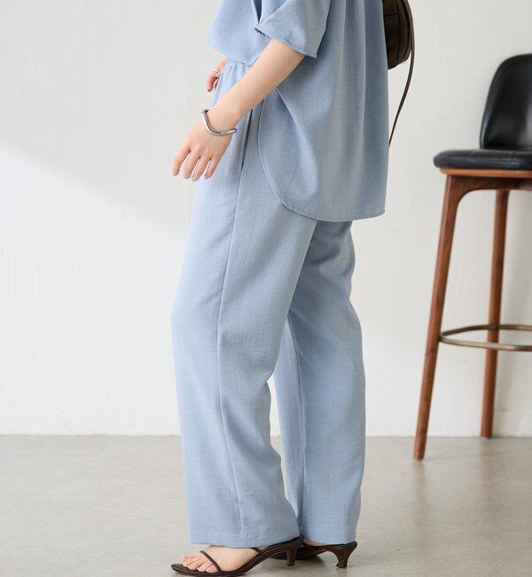  「【さらっとした着心地】 スキッパーシャツセットアップ」|ワンピース|