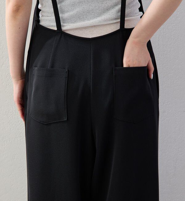  「【2サイズ展開】ドライクロスサロペット」|ワンピース|