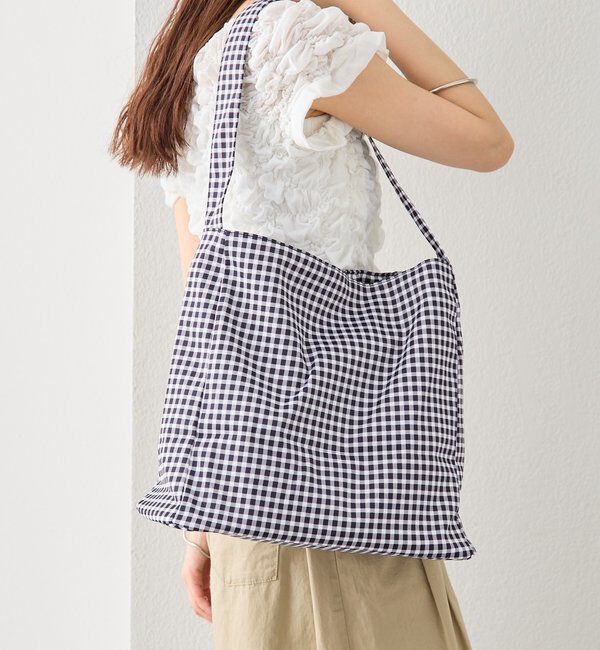  「ギンガムチェックトートBAG」|トートバッグ|