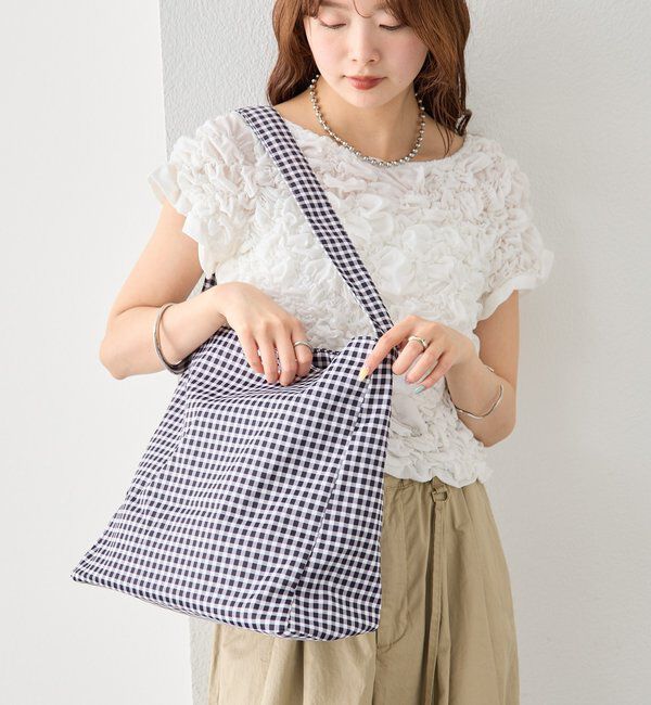  「ギンガムチェックトートBAG」|トートバッグ|