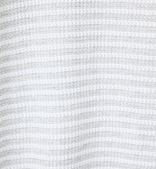 ABAHOUSE「【JEMORGAN/ジェーイーモーガン】ワッフルボーダーベスト/ユニセックス/J」|Tシャツ・カットソー|