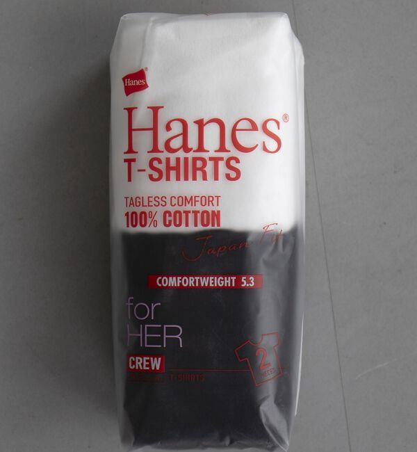 Rouge vif「【Hanes / ヘインズ】クルーネックTシャツ/ジャパンフィット/コットン10」|Tシャツ・カットソー|