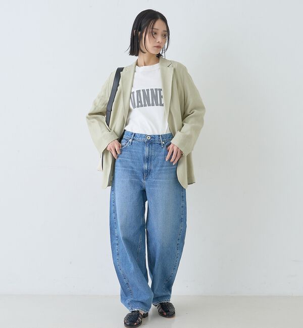 Rouge vif「【upper hights/アッパーハイツ】THE ROMY カーヴィーデニム/」|デニム|