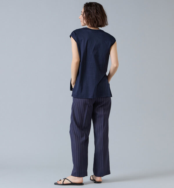 Liesse「ベーシックノースリーブトップス」|Tシャツ・カットソー|