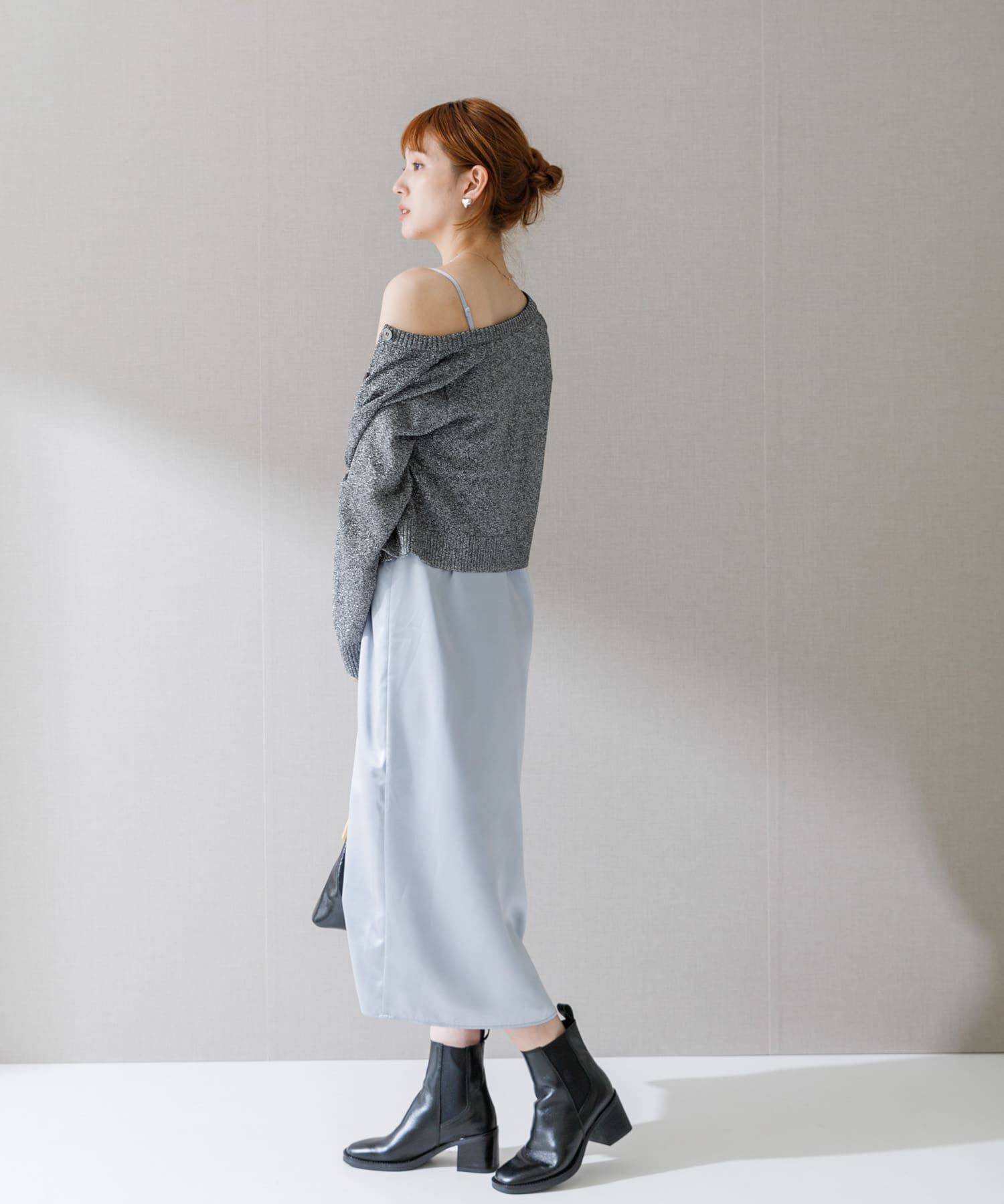 URBAN RESEARCH ROSSO「サテンキャミワンピース」|ワンピース|