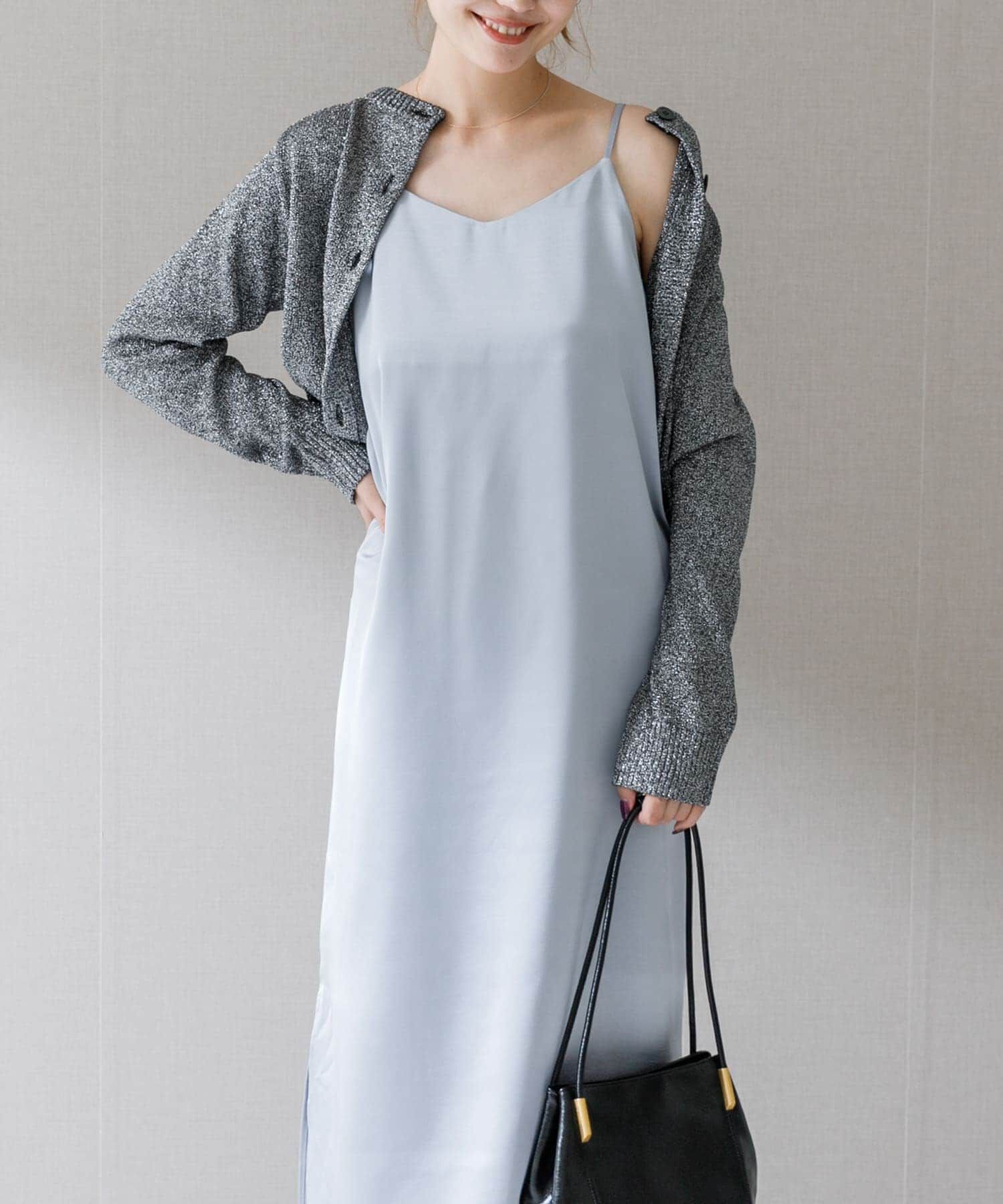 URBAN RESEARCH ROSSO「サテンキャミワンピース」|ワンピース|