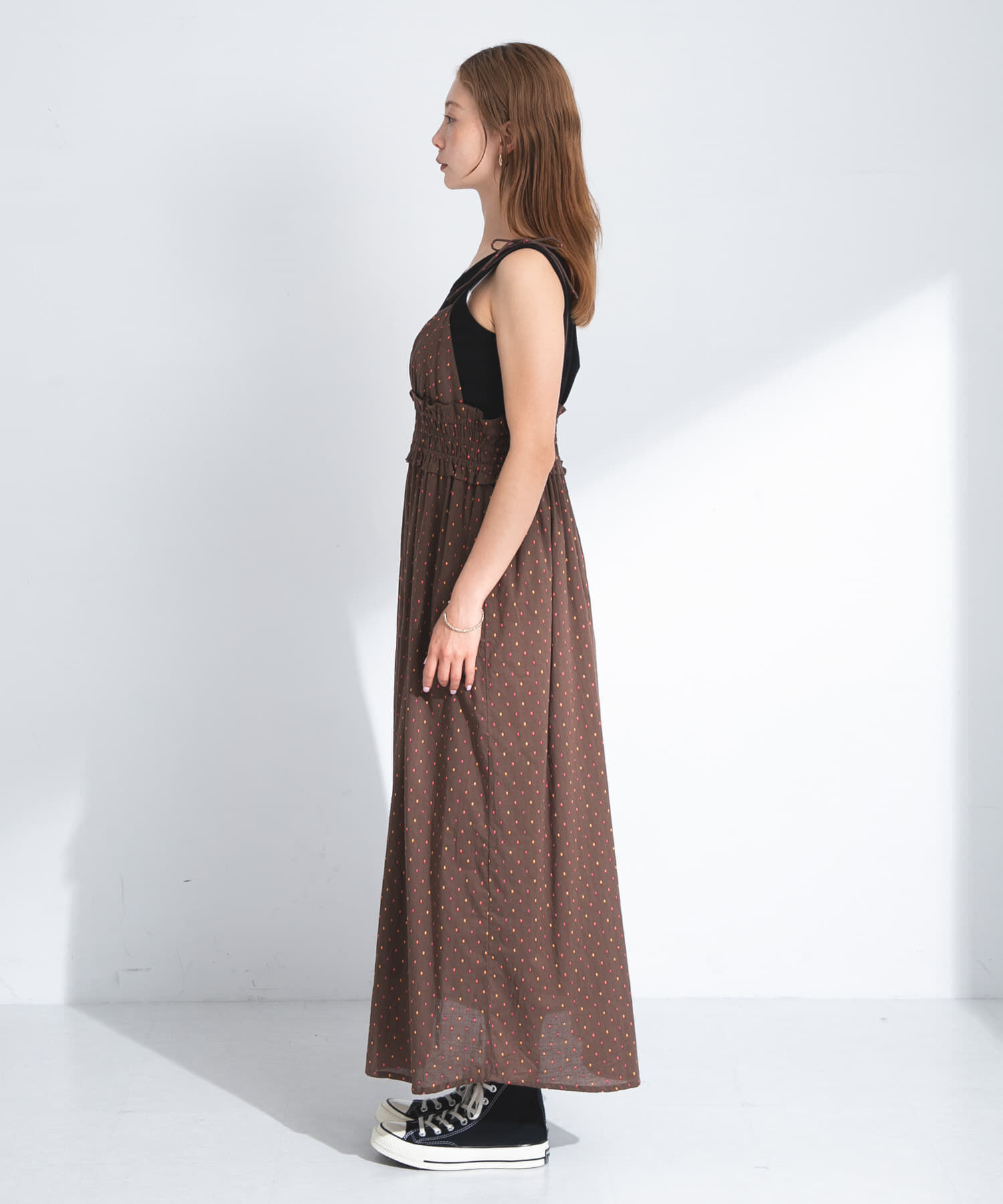 Sonny Label 「コットンドビーシャーリングキャミワンピース」|ワンピース|