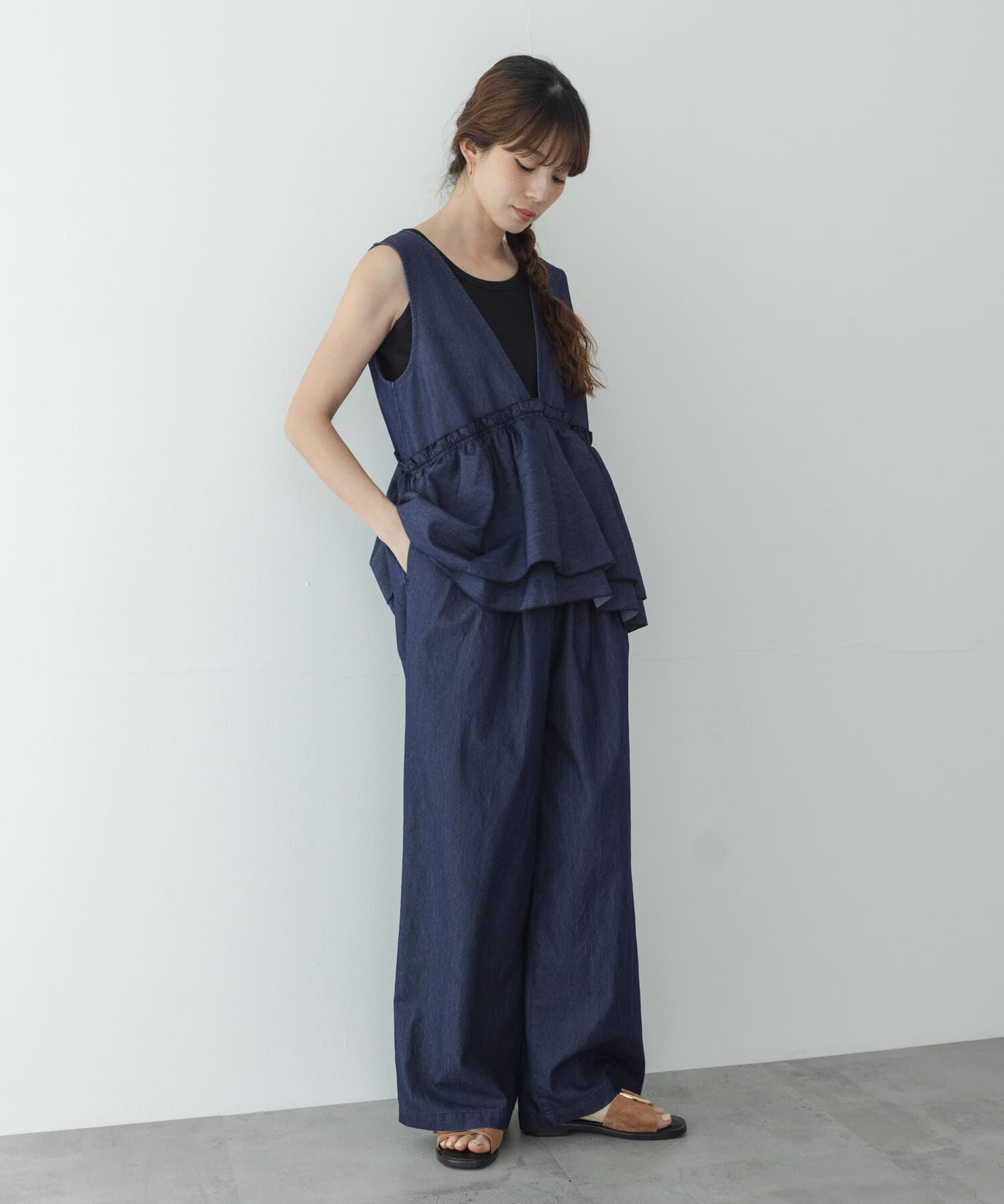 Sonny Label 「ペプラムフリルアソートオールインワン」|オールインワン|