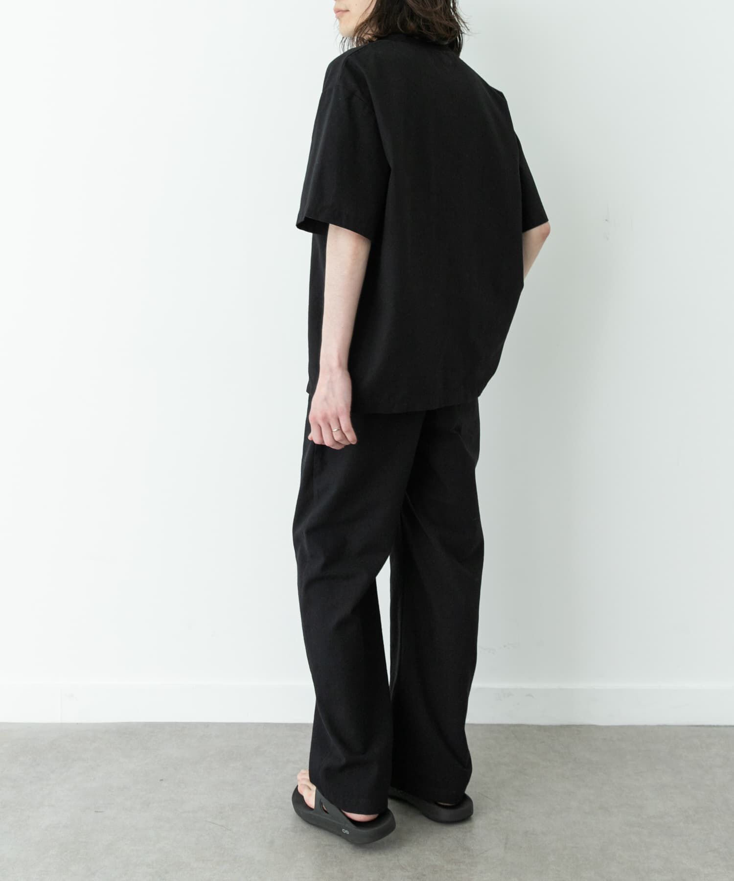 Sonny Label 「接触冷感リネン混ショートスリーブTシャツ」|Tシャツ・カットソー|