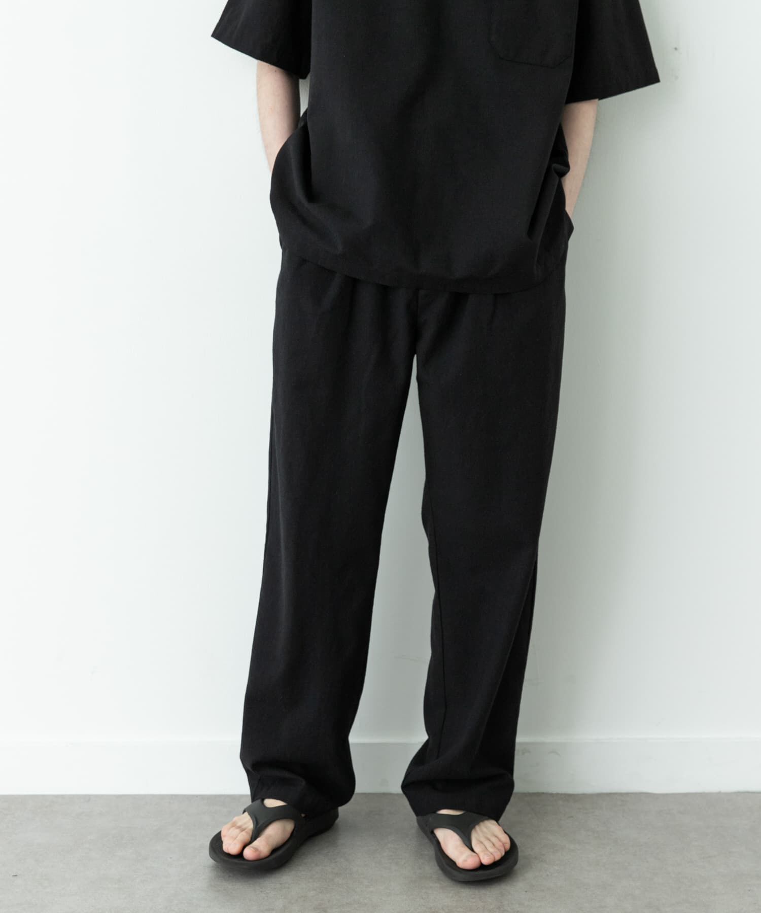 Sonny Label 「接触冷感リネン混テーパードパンツ」|その他|