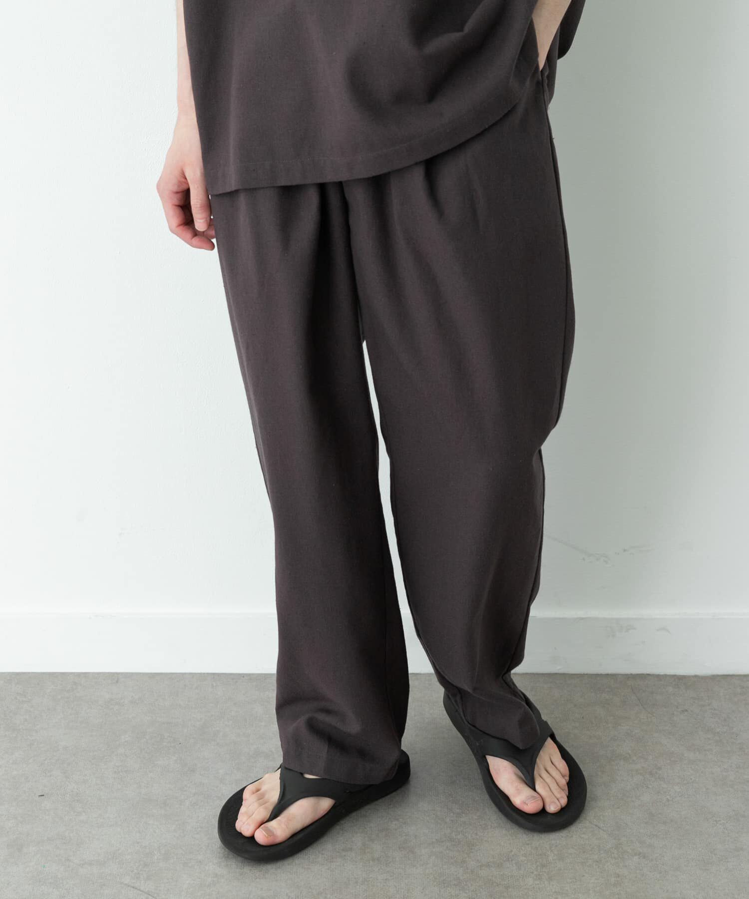 Sonny Label 「接触冷感リネン混テーパードパンツ」|その他|
