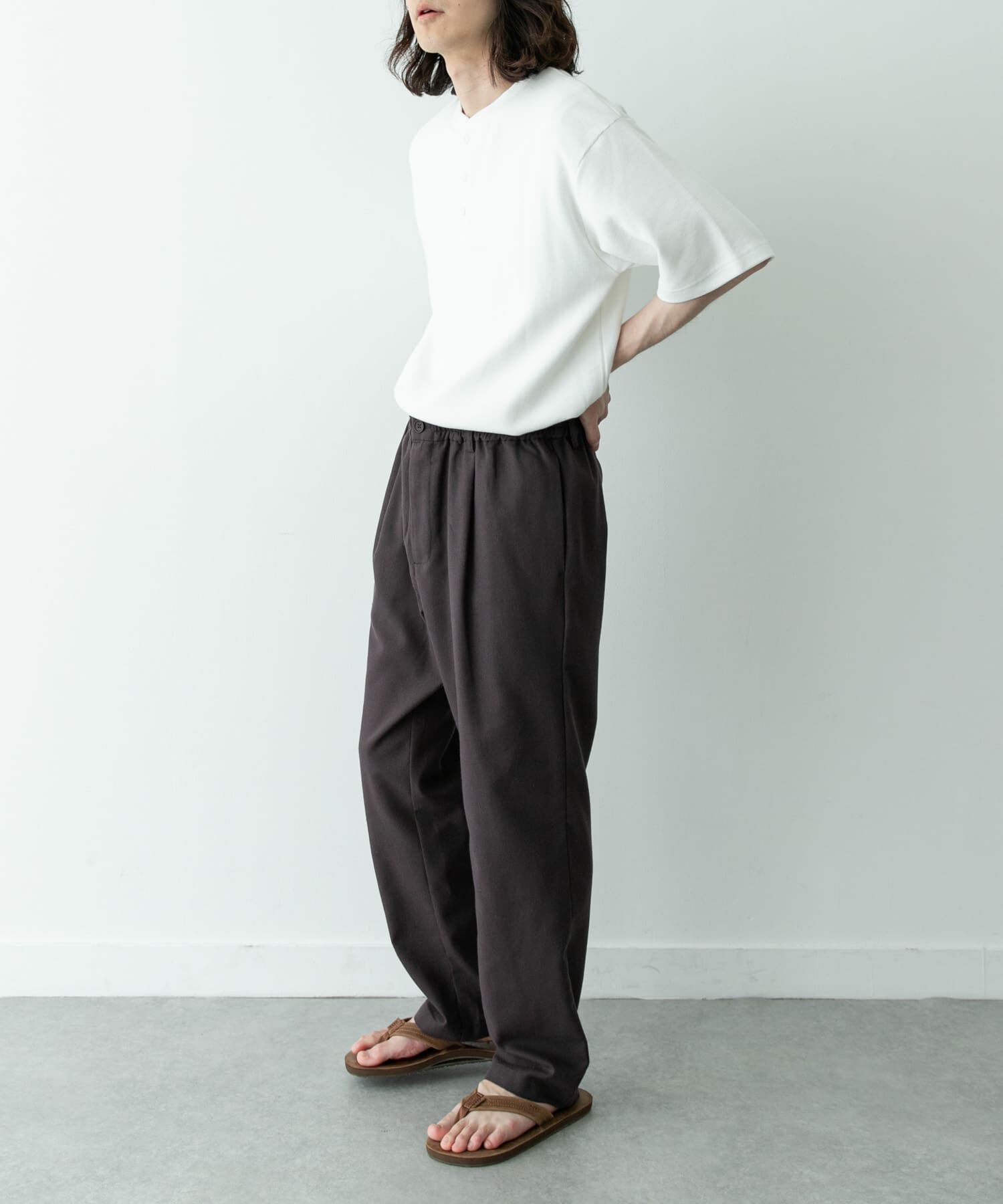 Sonny Label 「接触冷感リネン混テーパードパンツ」|その他|