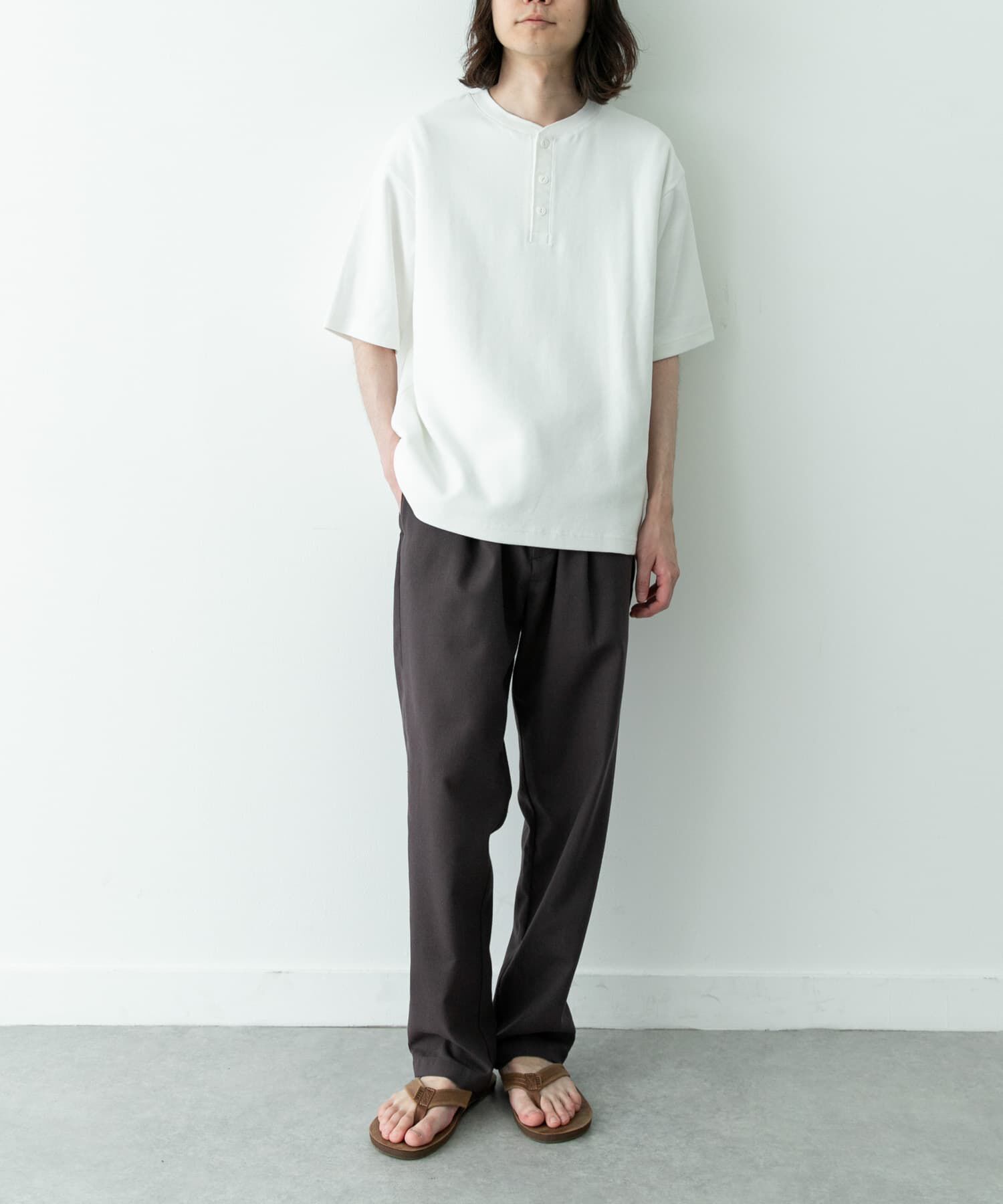 Sonny Label 「接触冷感リネン混テーパードパンツ」|その他|