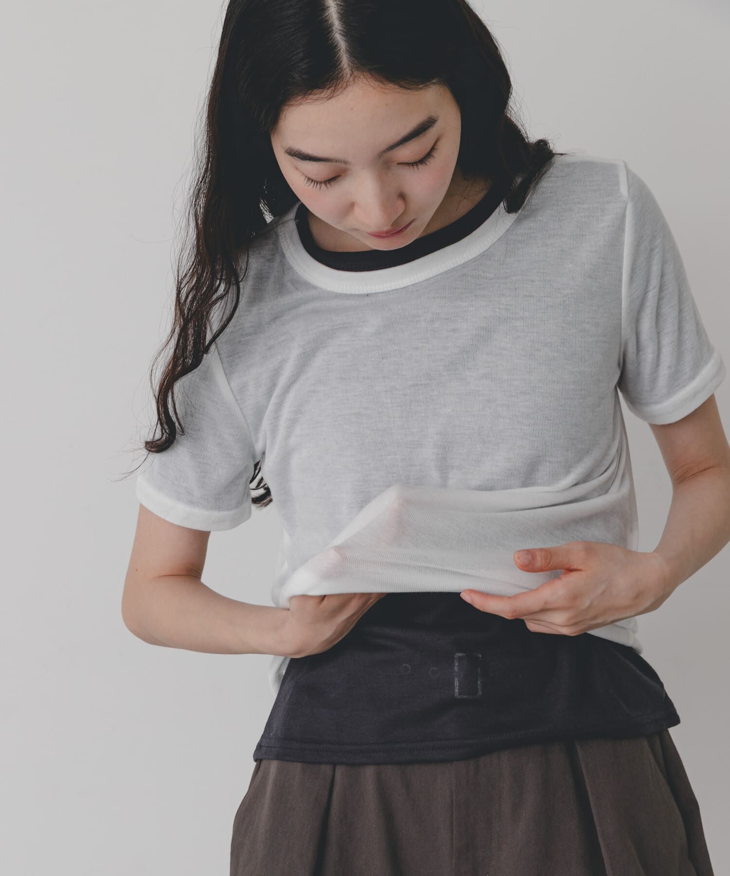 SENSE OF PLACE by URBAN RESEARCH「2pパックシアーTシャツ」|Tシャツ・カットソー|