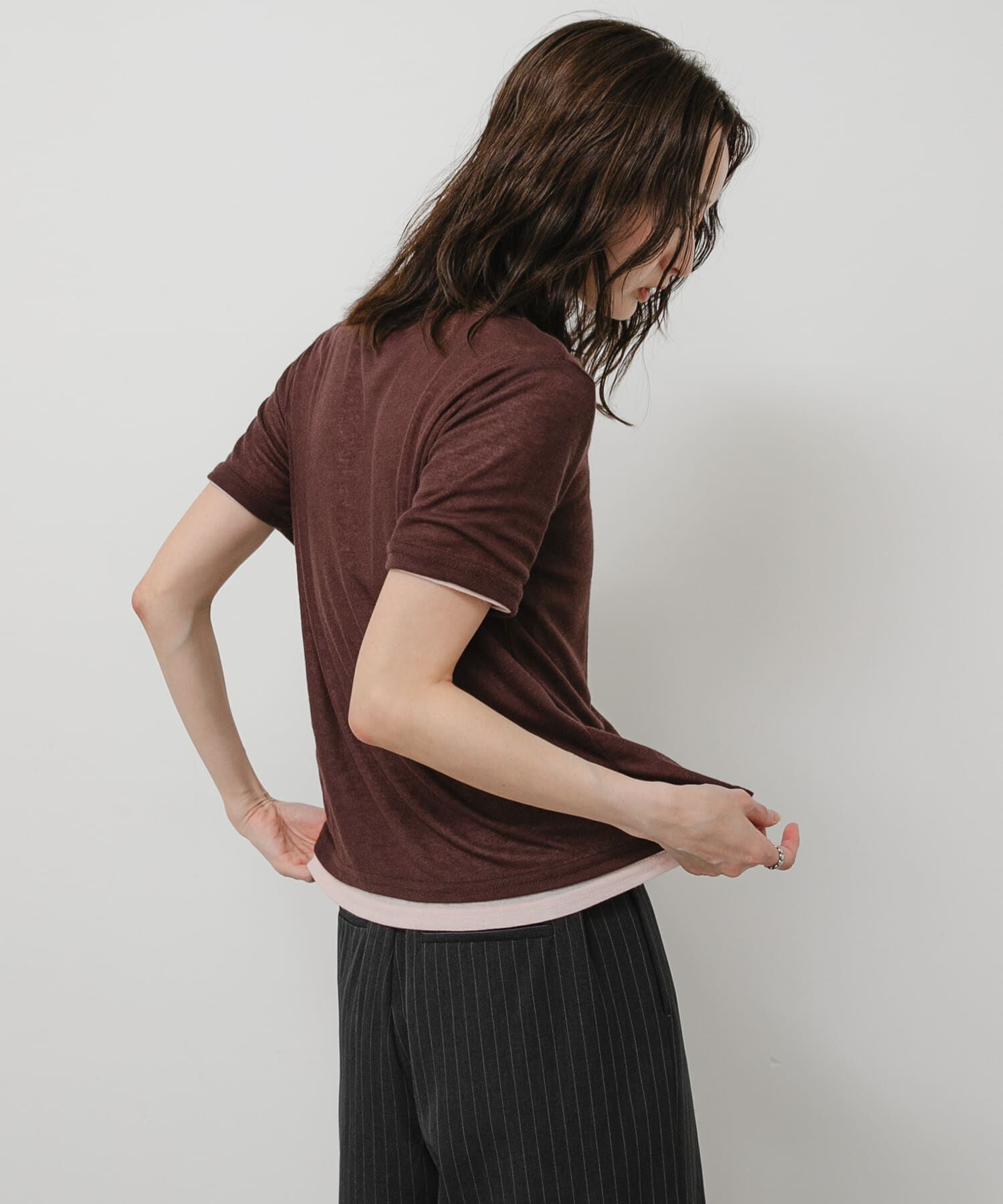SENSE OF PLACE by URBAN RESEARCH「2pパックシアーTシャツ」|Tシャツ・カットソー|