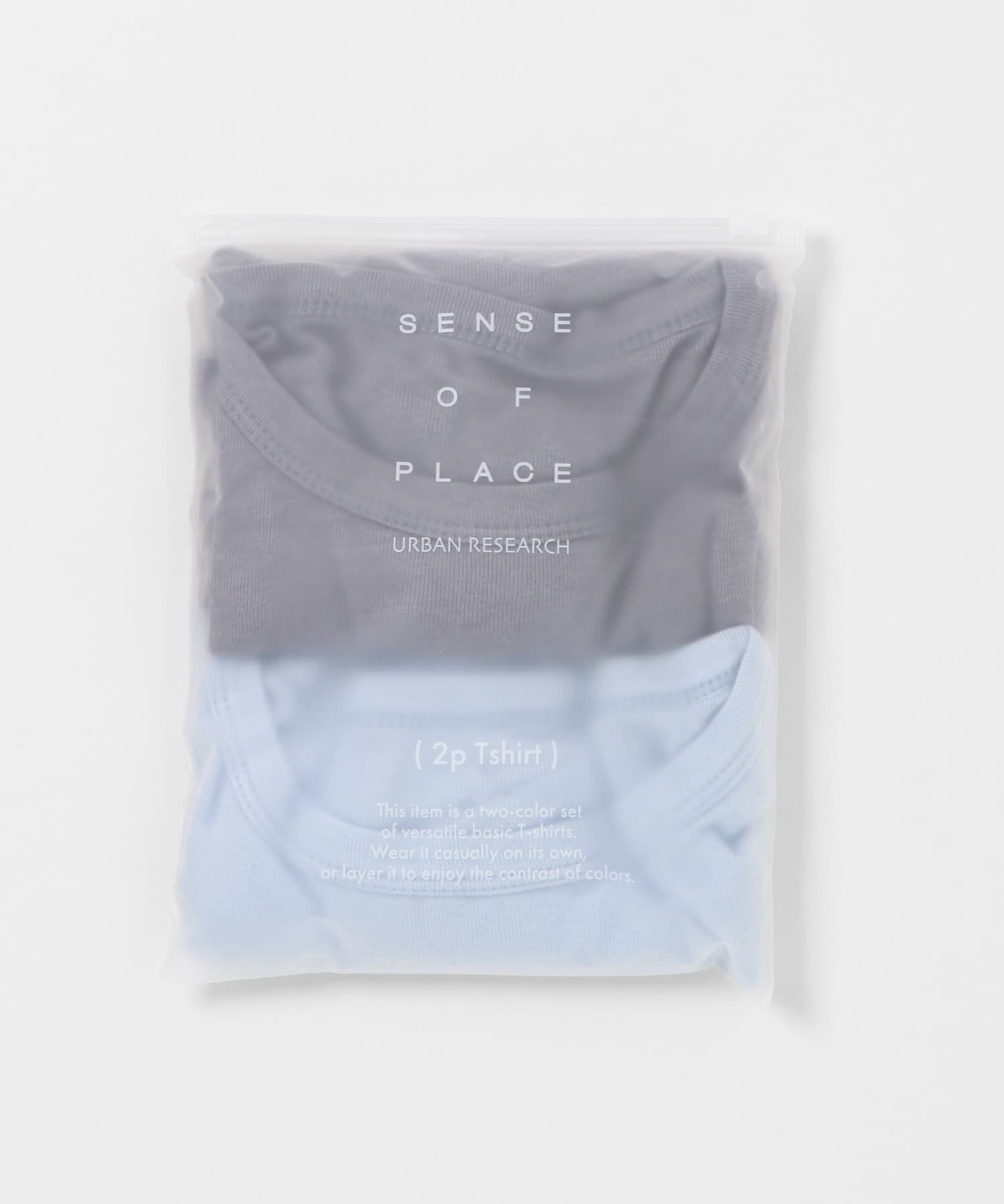 SENSE OF PLACE by URBAN RESEARCH「2pパックシアーTシャツ」|Tシャツ・カットソー|