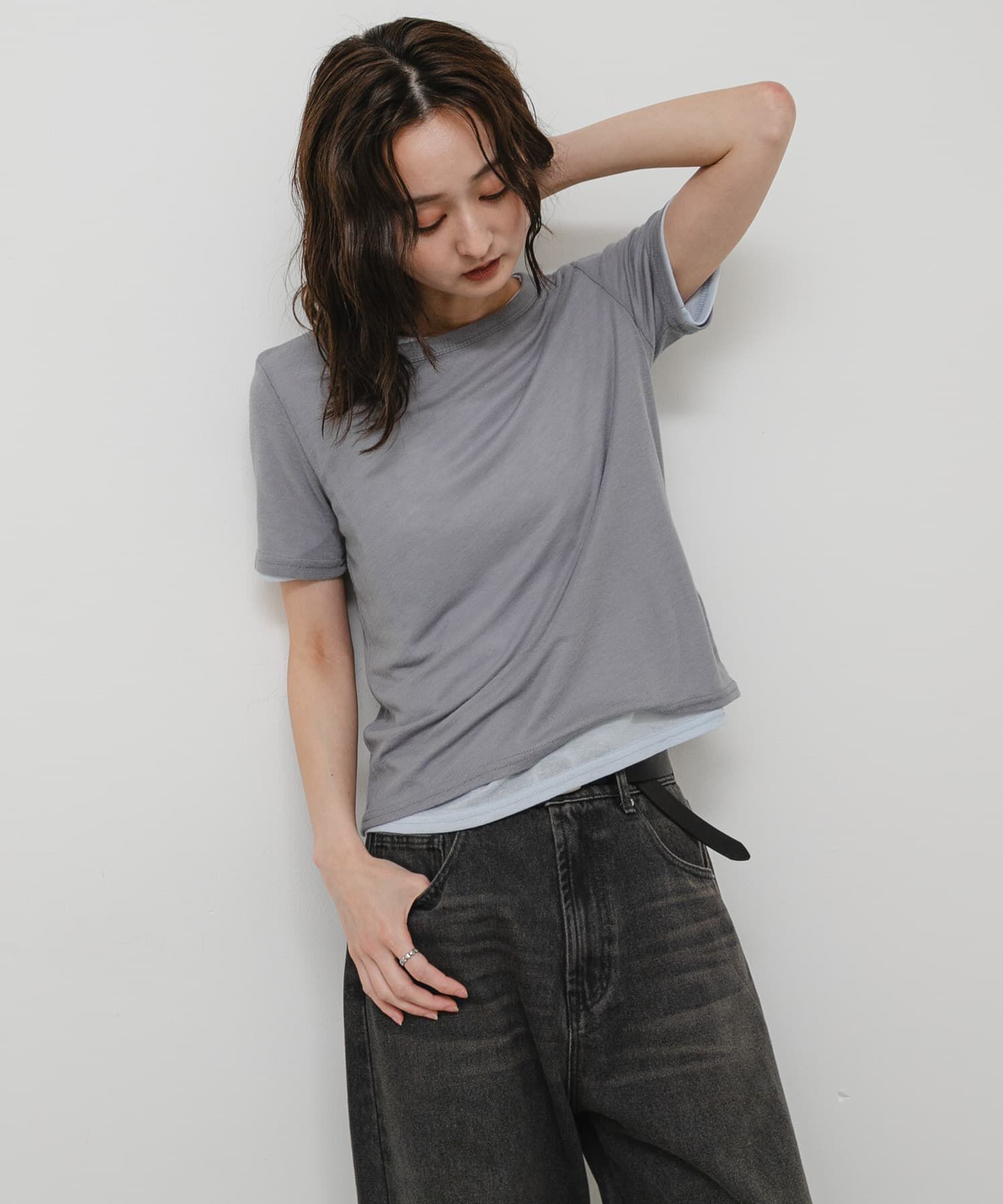 SENSE OF PLACE by URBAN RESEARCH「2pパックシアーTシャツ」|Tシャツ・カットソー|