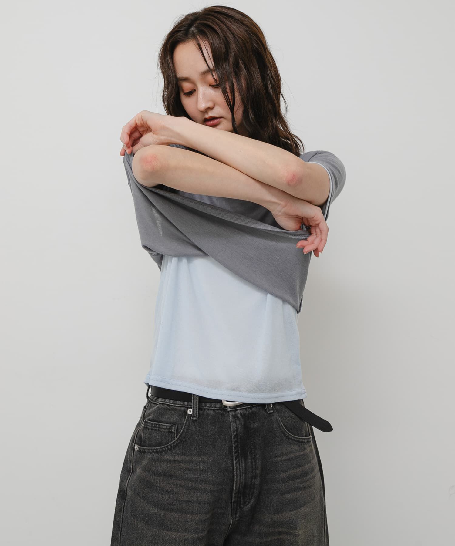 SENSE OF PLACE by URBAN RESEARCH「2pパックシアーTシャツ」|Tシャツ・カットソー|