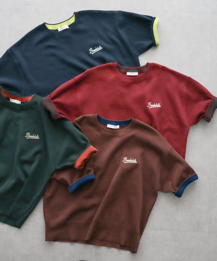 AMERICAN HOLIC「スウェットライクロゴニットプルオーバー」|ニット・セーター|