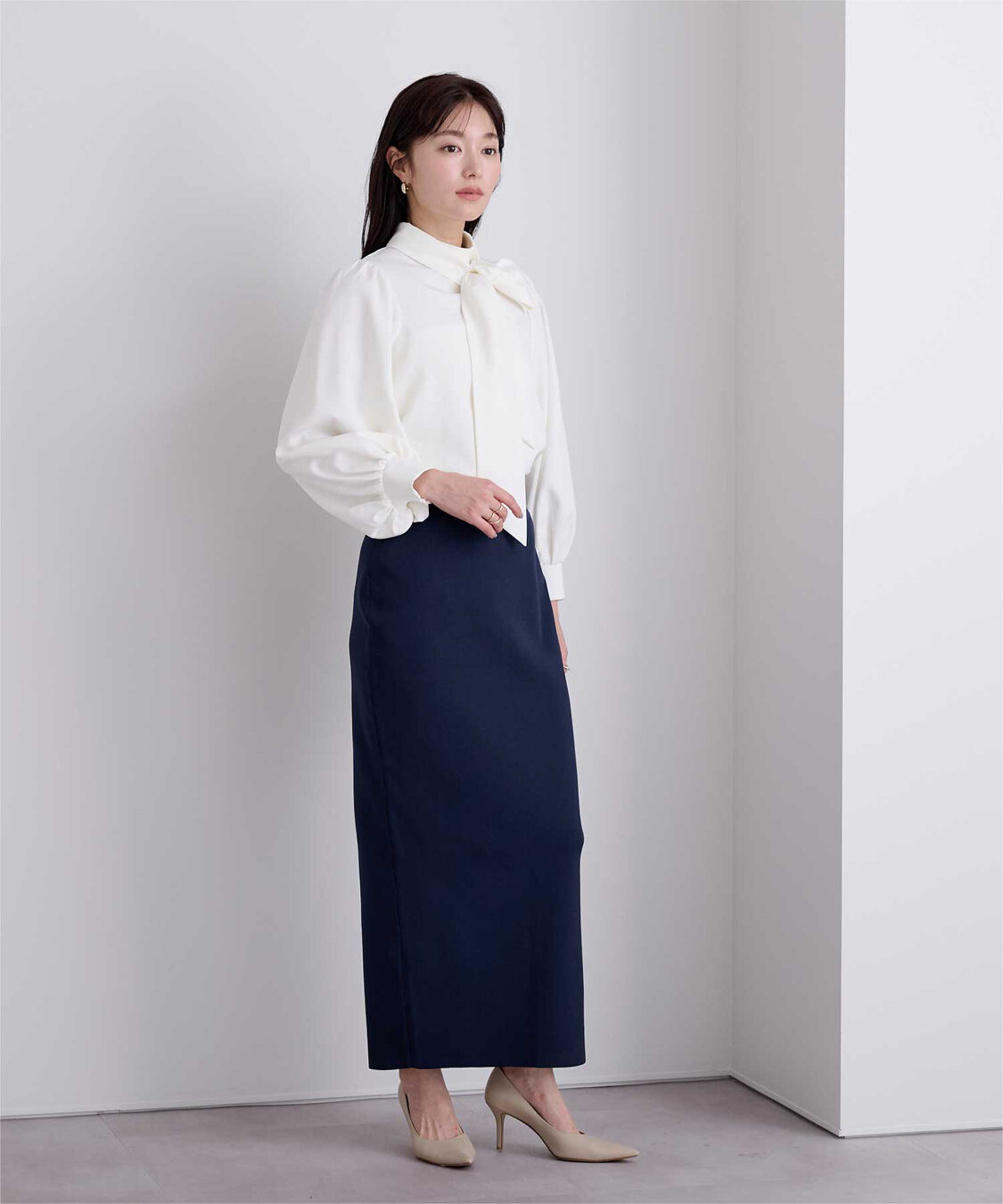 ur's「スポンディッシュ美シルエットニットタイトスカート」|スカート|