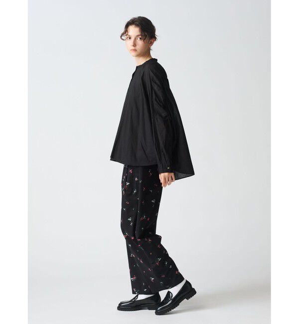 mizuiro ind「mizuiro ind スモールフラワープリントパンツ」|その他|