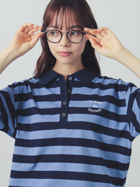 Samansa Mos2「アソートボーダーラガーシャツ」|Tシャツ・カットソー|
