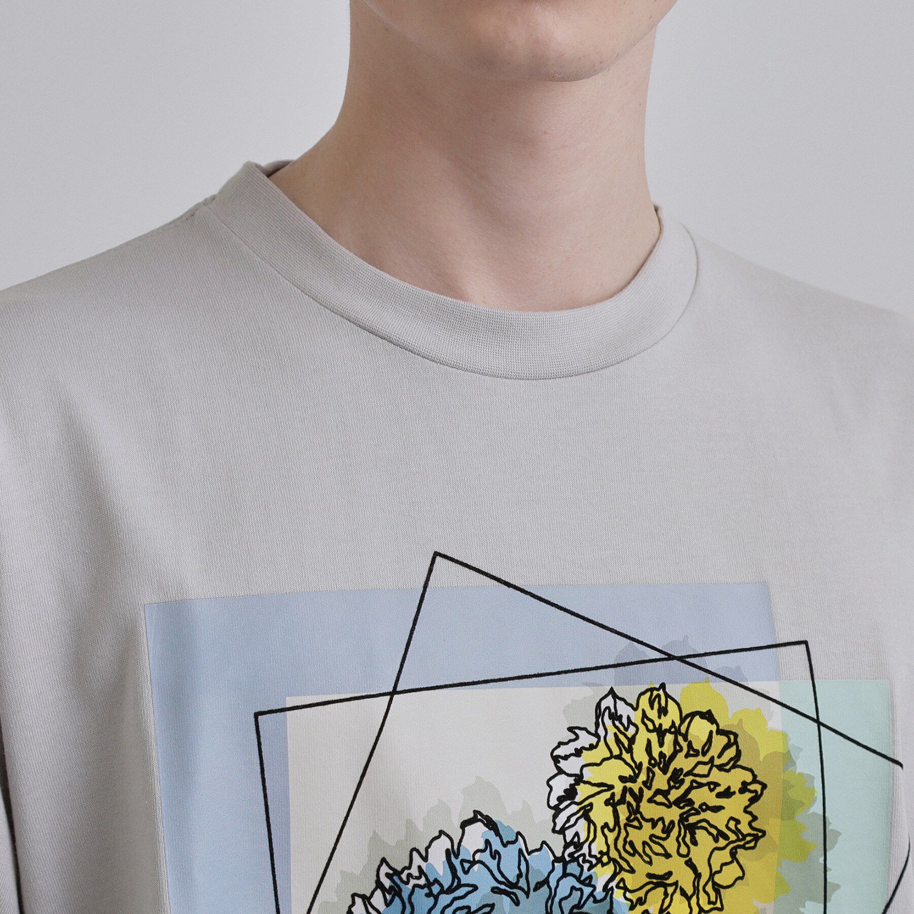 tk.TAKEO KIKUCHI「フラワープリントTシャツ」|Tシャツ・カットソー|