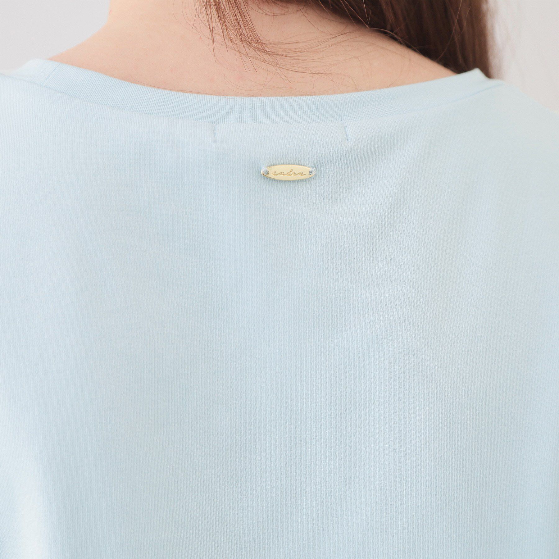 index「【UVケア／接触冷感／吸水速乾】薄手なのに透けにくい！ベーシックTシャツ《洗濯機OK／S～3L／6c」|Tシャツ・カットソー|