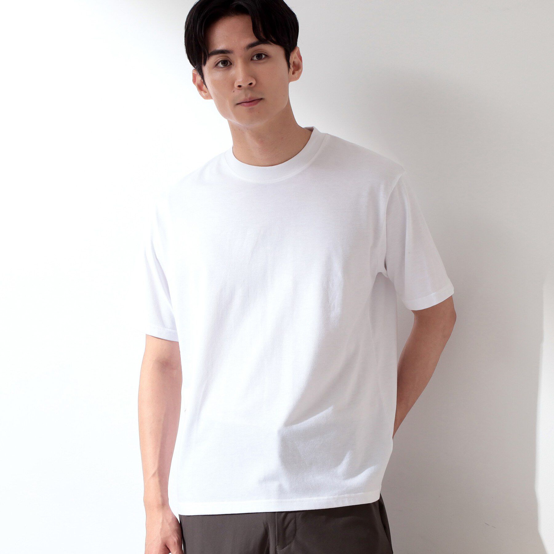 THE SHOP TK「【半袖シャツ＋インナー セットアイテム】カノコ半袖シャツ＆半袖Tシャツ」|カーディガン|