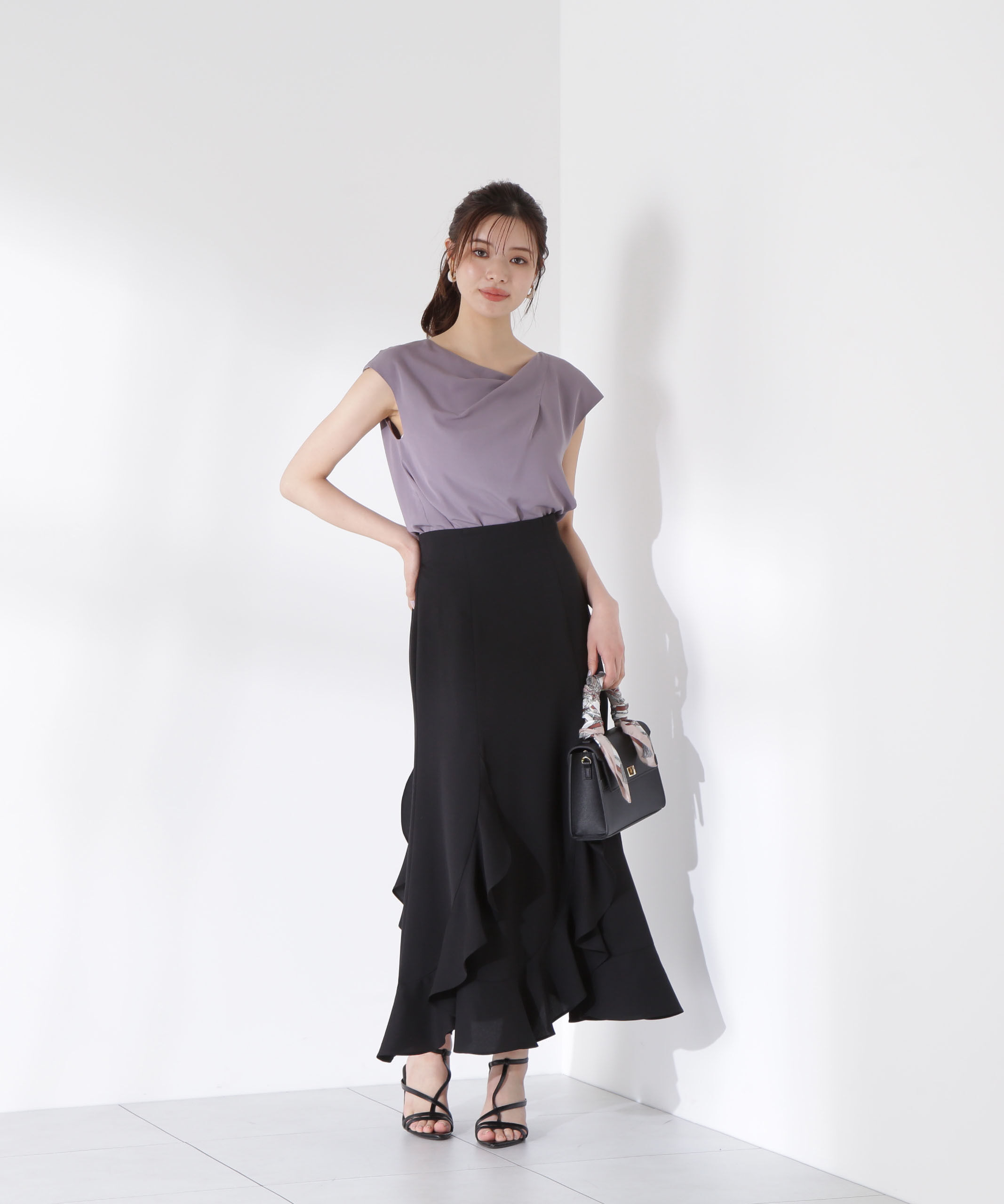 PROPORTION BODY DRESSING「ラッフルマーメイドスカート」|スカート|