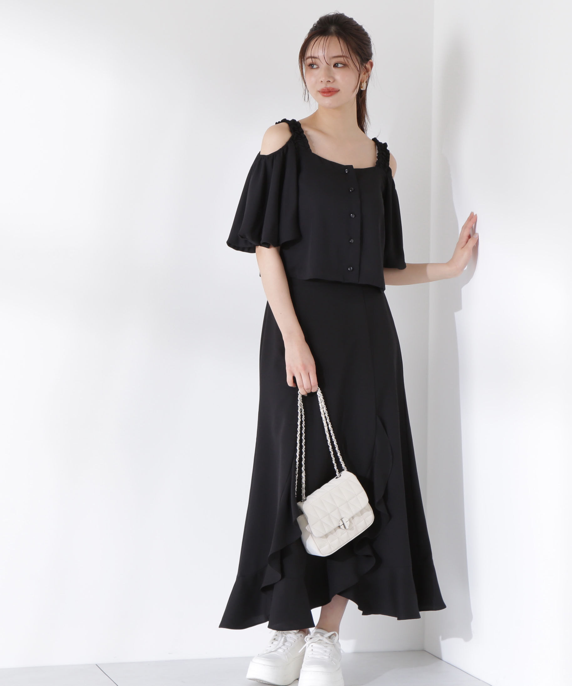 PROPORTION BODY DRESSING「ラッフルマーメイドスカート」|スカート|