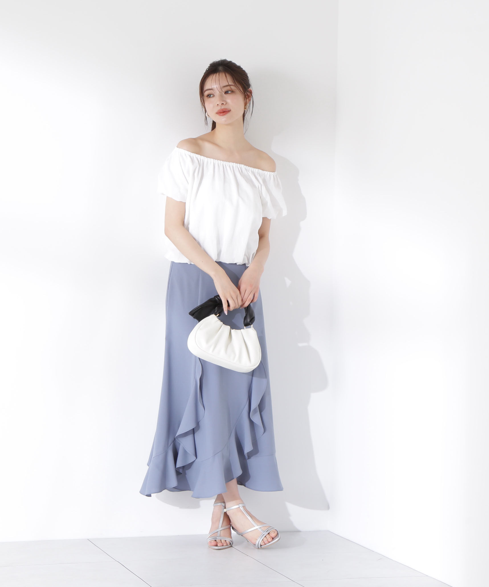 PROPORTION BODY DRESSING「ラッフルマーメイドスカート」|スカート|
