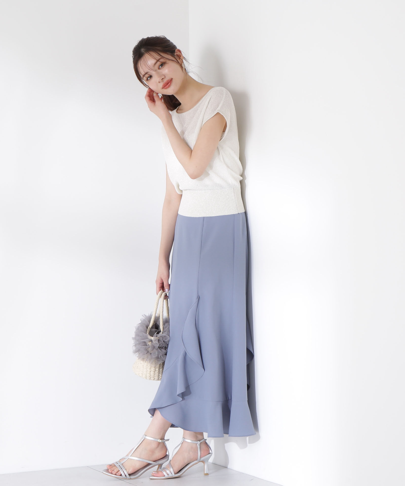 PROPORTION BODY DRESSING「ラッフルマーメイドスカート」|スカート|