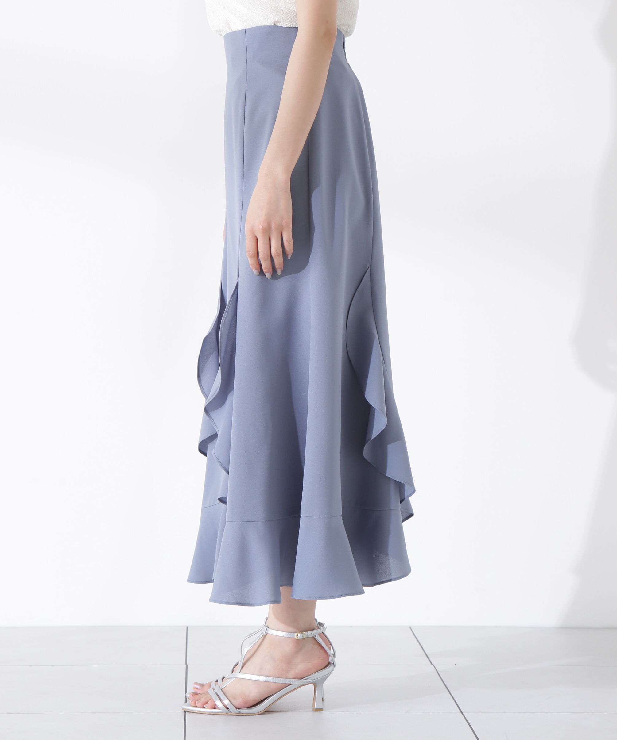 PROPORTION BODY DRESSING「ラッフルマーメイドスカート」|スカート|