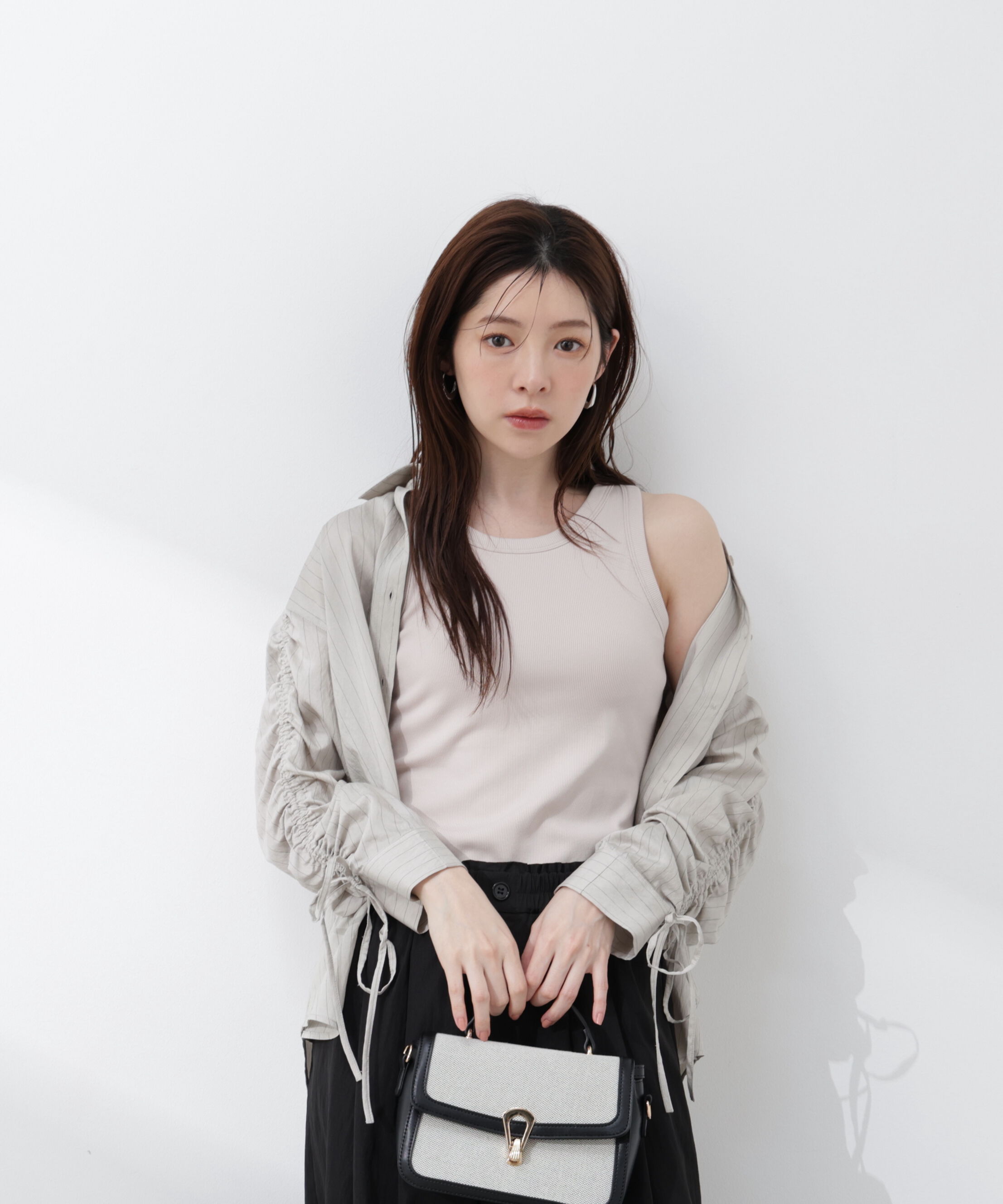 PROPORTION BODY DRESSING「〈a/mie〉カップ付きアメスリ 26SS」|Tシャツ・カットソー|