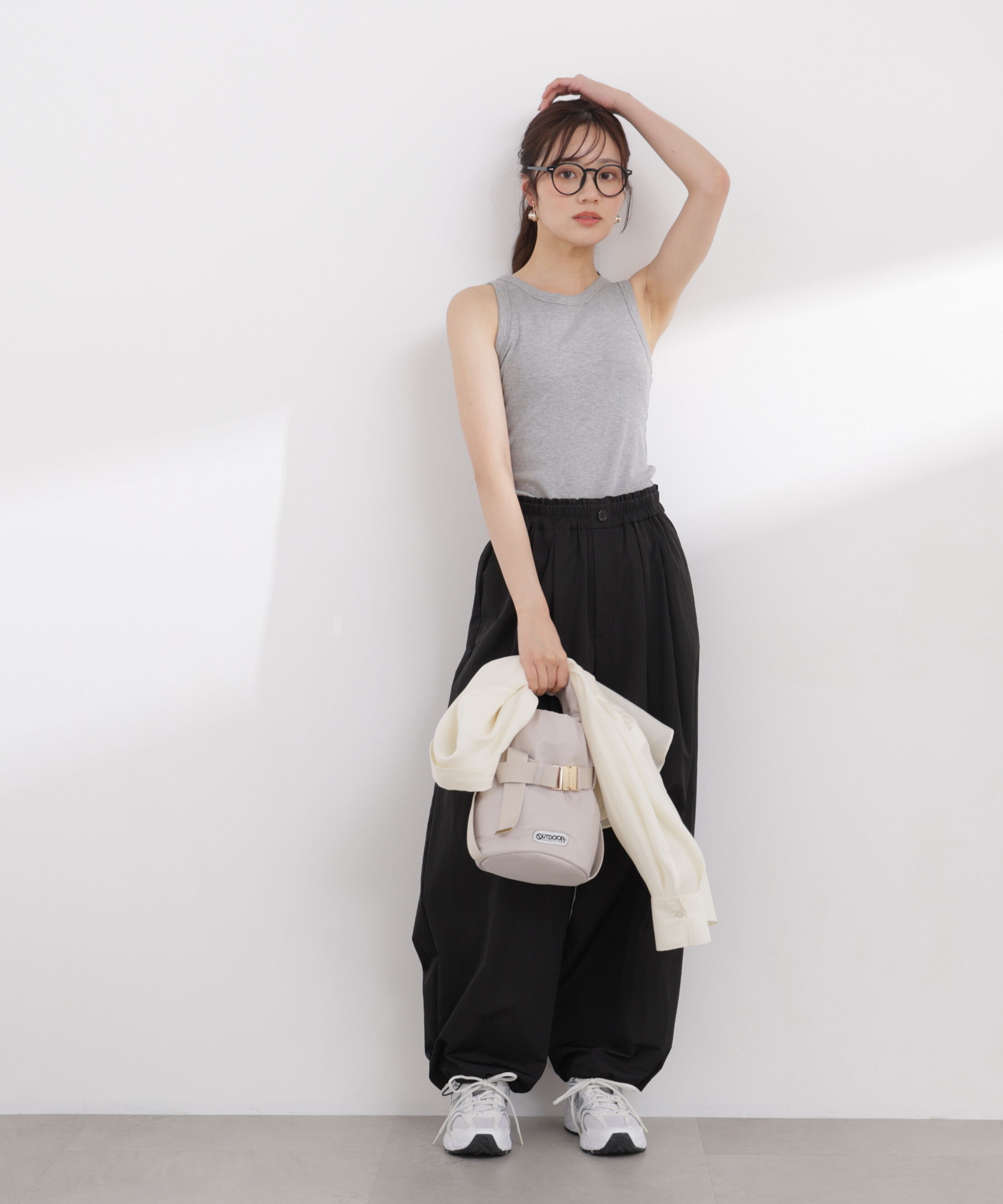 PROPORTION BODY DRESSING「〈a/mie〉カップ付きアメスリ 26SS」|Tシャツ・カットソー|
