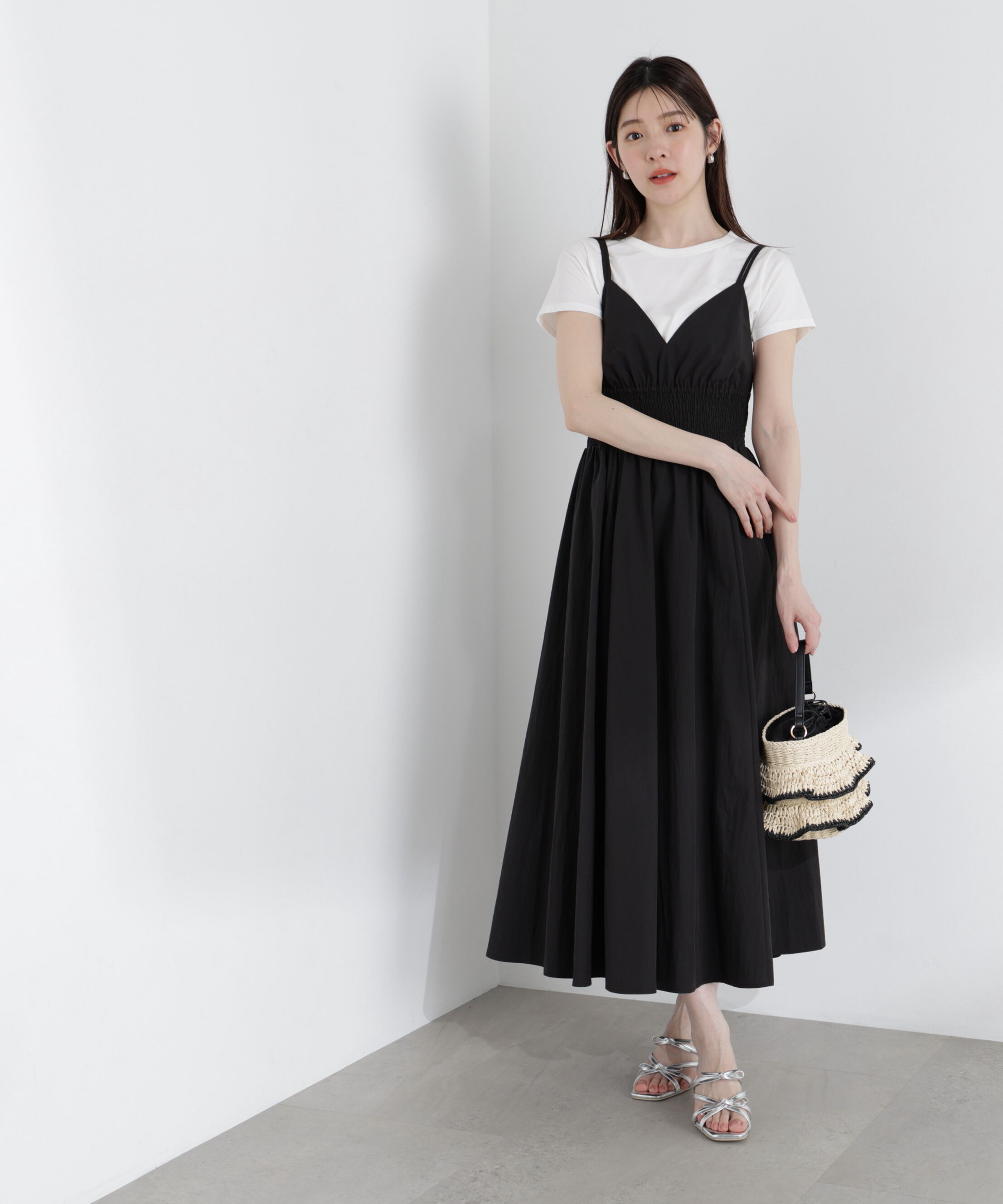 PROPORTION BODY DRESSING「ボリュームキャミジャンスカ」|ワンピース|